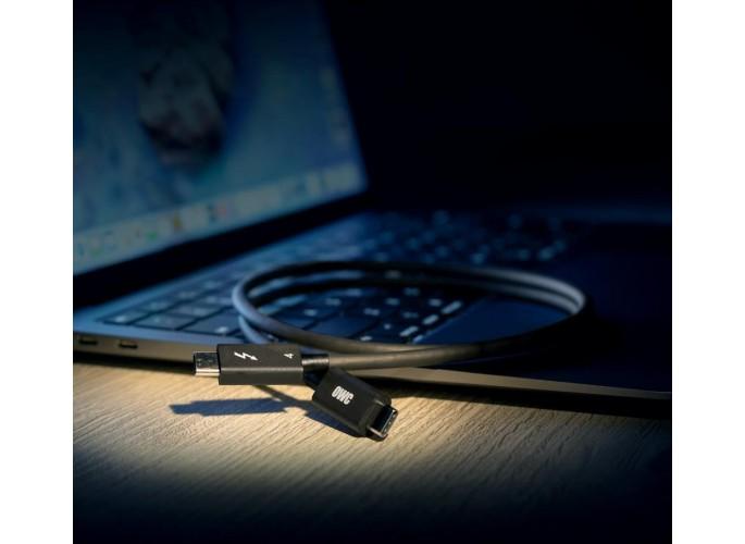 Actual product image OWC Thunderbolt — USB C (2 m, USB 4.0, 100 W)