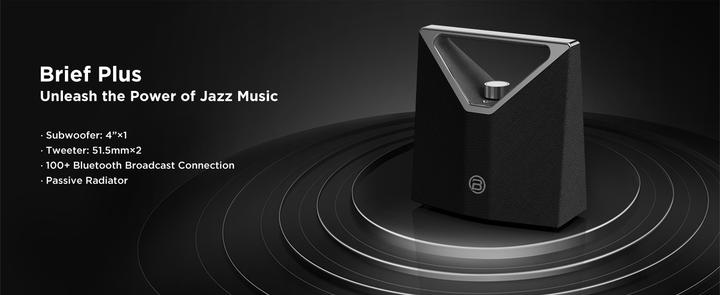 Image du produit Bugani Brief Plus Bluetooth-Lautsprecher champagne (13 h)