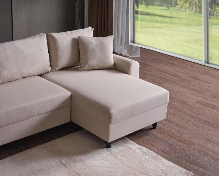 Produktbild Atelier del Sofa Flavia - Beige (Ecksofa)