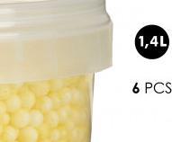 Produktbild Pincello Topf gelbe Styroporkugeln