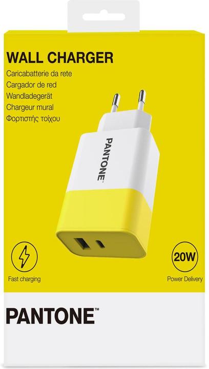 Image du produit Celly Chargeur Rouge Pantone 20w Usba Usbc Amar Pt-Pdac02y (15 W)