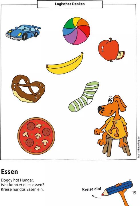 Produktbild Kindergartenblock - Meine ersten Rätsel und Denkspiele ab 3 Jahre, A5-Block (Deutsch, Ulrike Maier, Sabine Dengl, 2023)