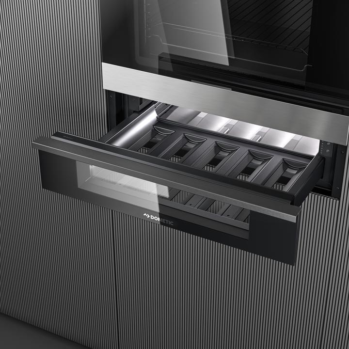 Dometic DrawBar 5C - Weinkühlschublade - klare Glasfront