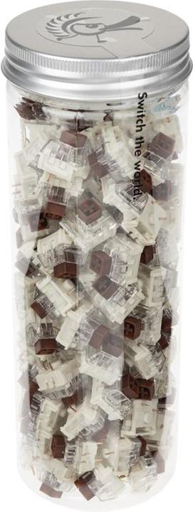 Produktbild Ducky Kailh Box Brown Switches, mechanisch, 3-Pin, taktil, MX-Stem, 50g - 110 Stück