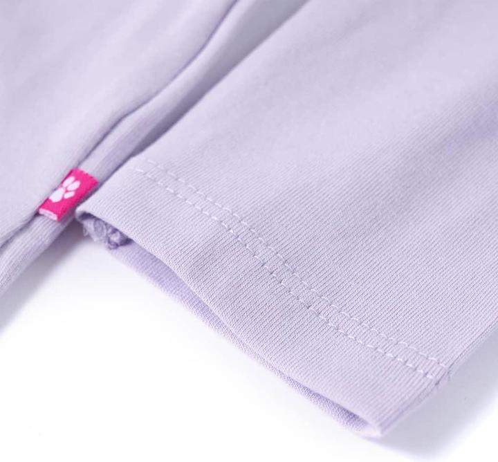 Immagine prodotto vidaXL Camicia da bambino a maniche lunghe lilla chiaro 128,Materiale: 95 % cotone. 5 (128)
