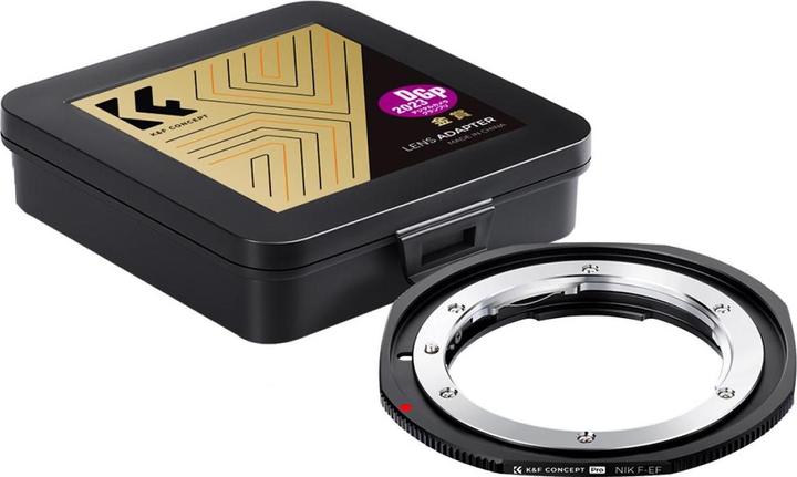 Produktbild K&F Concept M11135 High Precision Lens Adapter Mount, NIK-EOS