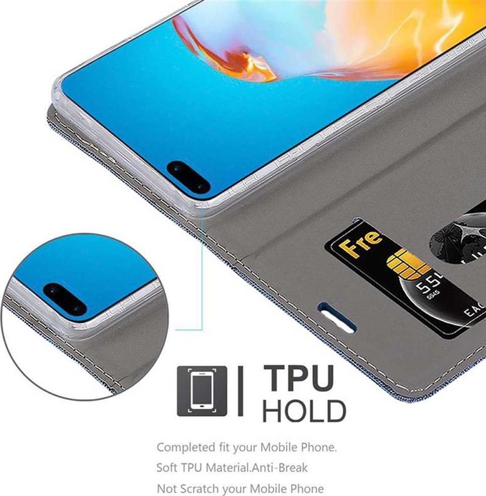Immagine prodotto Cadorabo Copertina del libro Jeans Optics (Huawei P40)