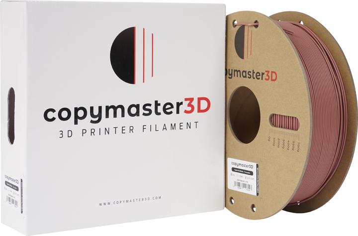 Produktbild Copymaster3D Turbo PLA Matte Filament for 3D Printer, 1.75 mm, Matte Terracotta (PLA, 1.75 mm, Braun)