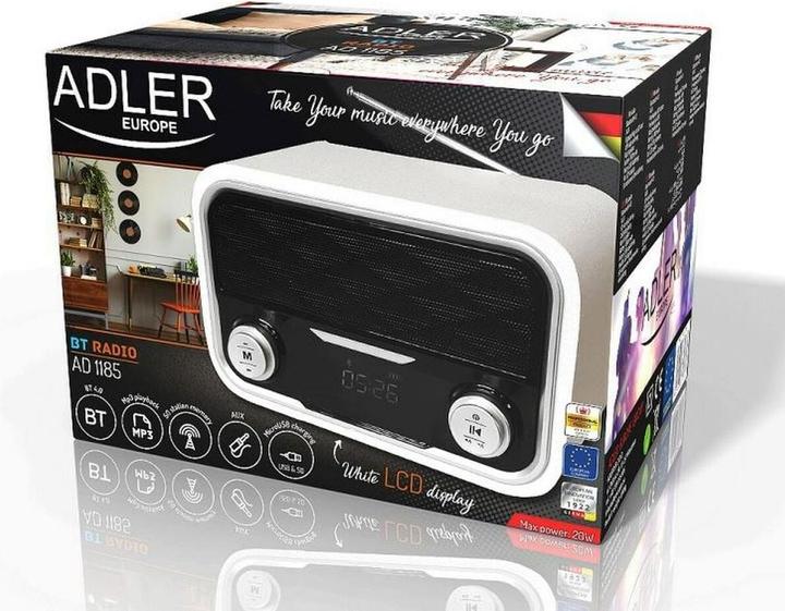 Produktbild Adler AD 1185 Radio Tragbar (FM, Bluetooth)