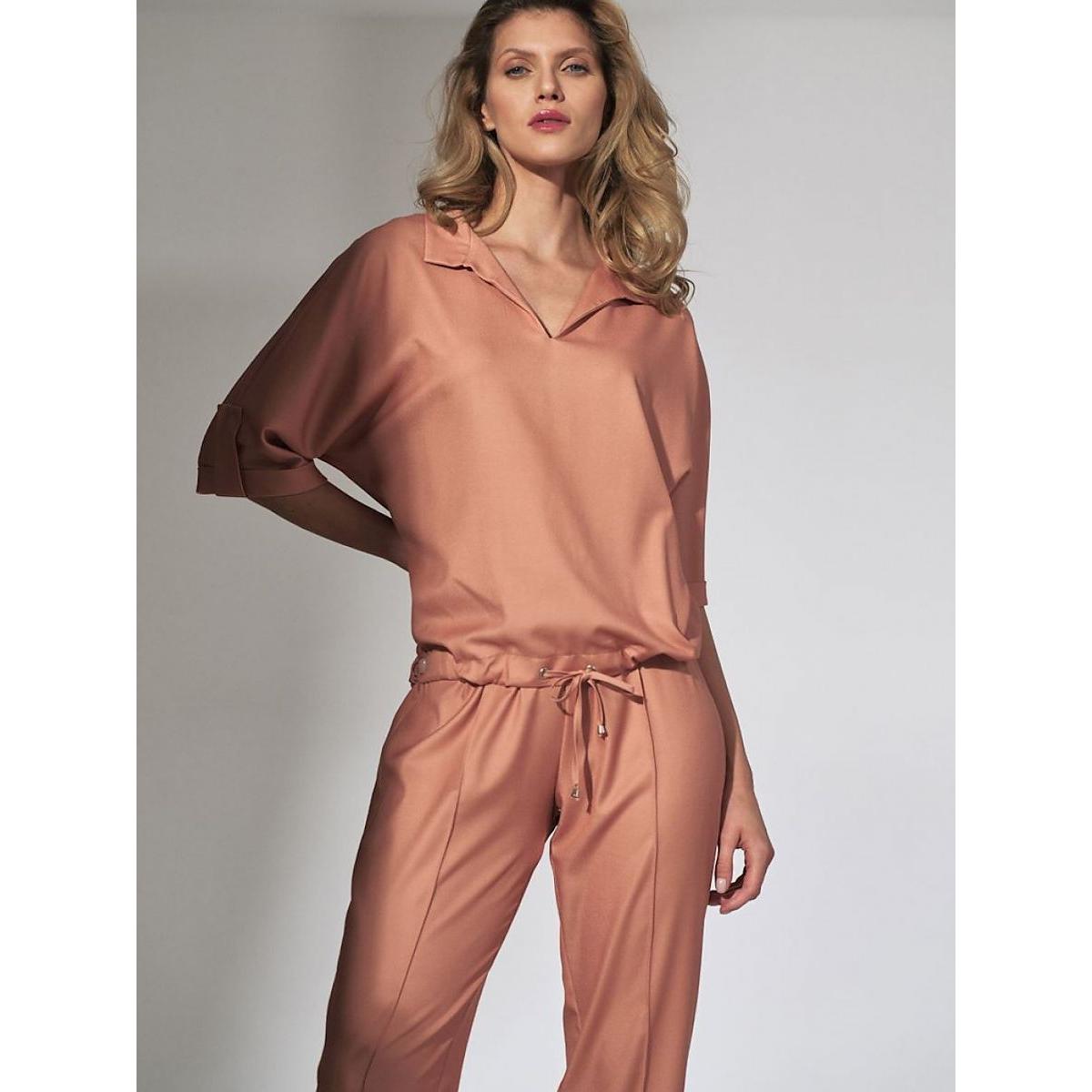 Figl, Damen, Bluse, Bluse, Orange, (M)
