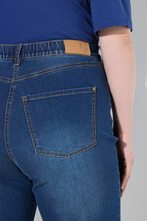 Immagine prodotto Ulla Popken Mom jeans in comodo tessuto elasticizzato con taglio a cinque tasche e cintura comoda (56)