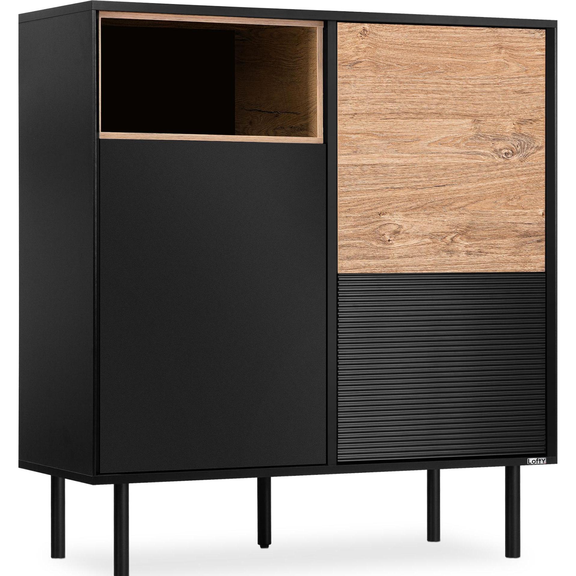 Konsimo, Kommode + Sideboard, Lofty (101.5 x 109.5 x 41 cm)