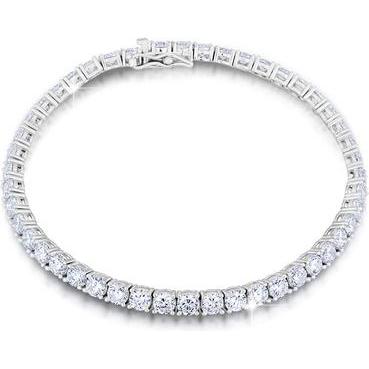 Modesi, Armschmuck, - Sparkling tennis bracelet with cubic zirconia M02252