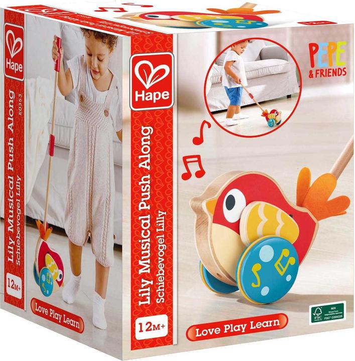 Actual product image Hape Pusher Lilly