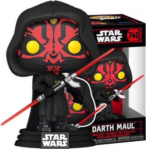 Produktbild Funko Star Wars: Dark Side POP! Vinyl Figur Darth Maul 9 cm