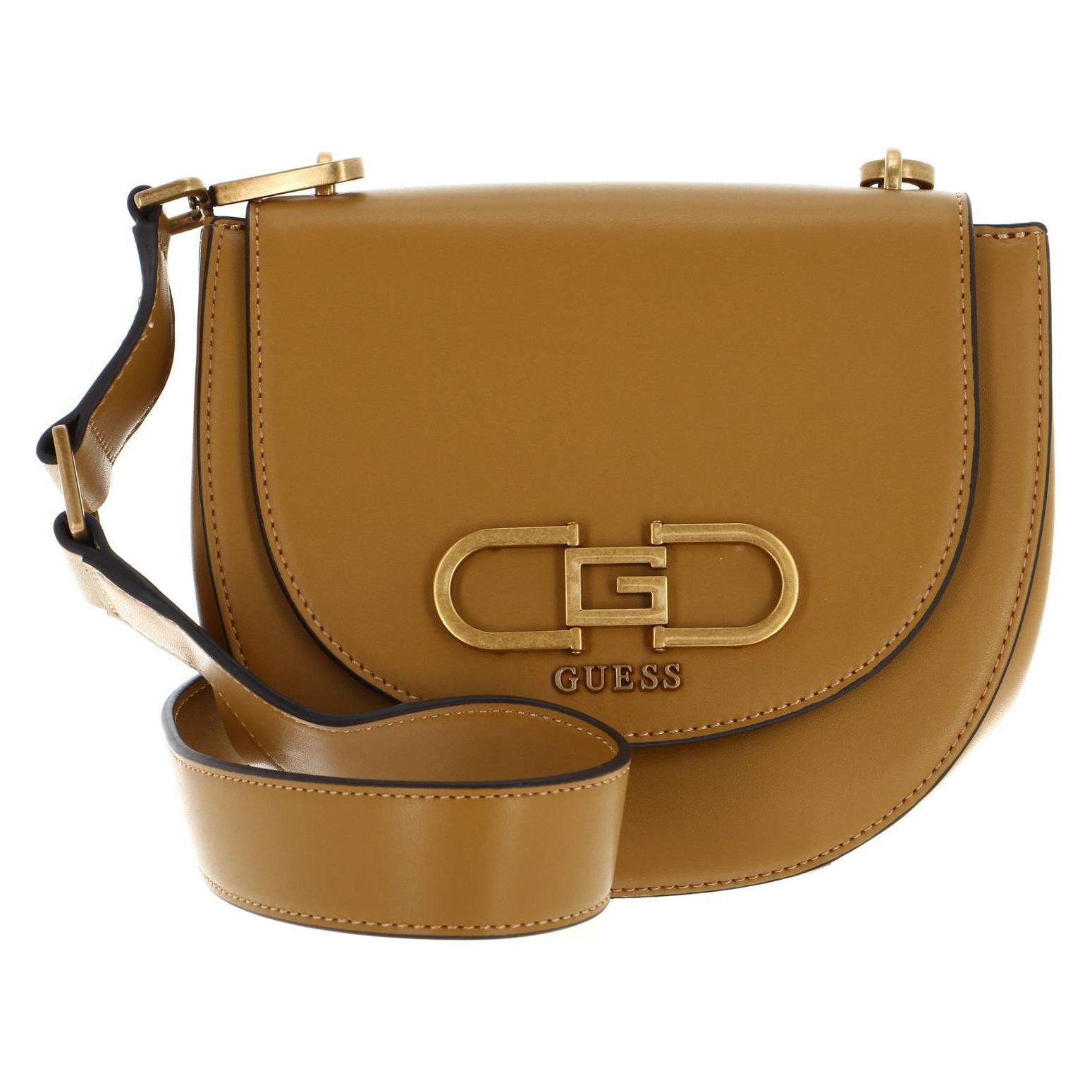 Guess, Damen, Handtasche, Fleet Mini Saddle Crossbody Bag