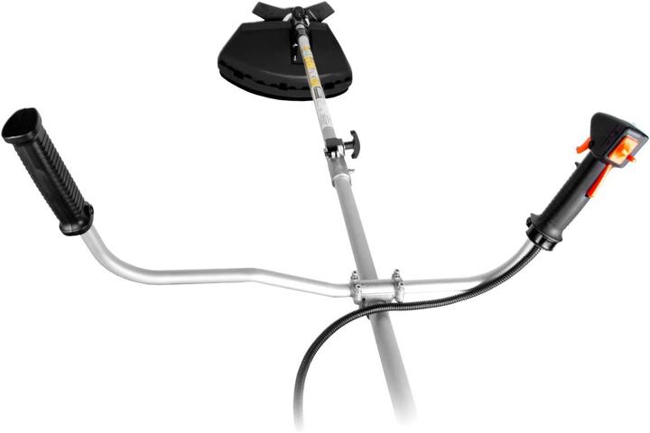 Produktbild Brast Motorsense 2 in 1 Gerät 4-Takt (Kunststoffmesser, Trimmfaden, Metallschneideblatt)