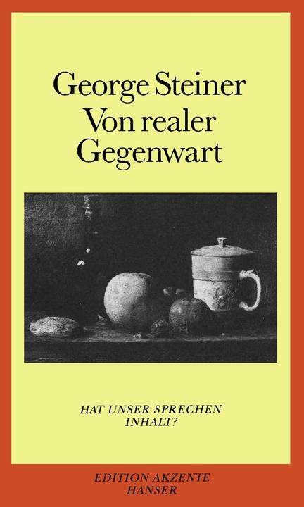 Produktbild Von realer Gegenwart (Deutsch, Botho Strauss, George Strauss, 2010)