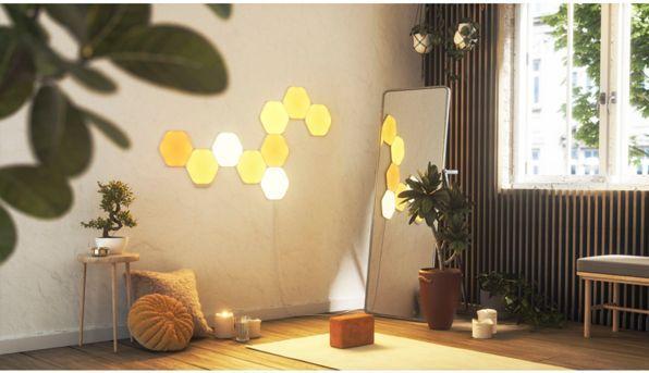 Actual product image Nanoleaf Shapes Hexagon Starter Kit (9x) (100 lm)