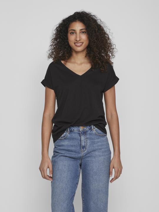 Produktbild Vila Basic-V-Ausschnitt T-Shirt (XL)