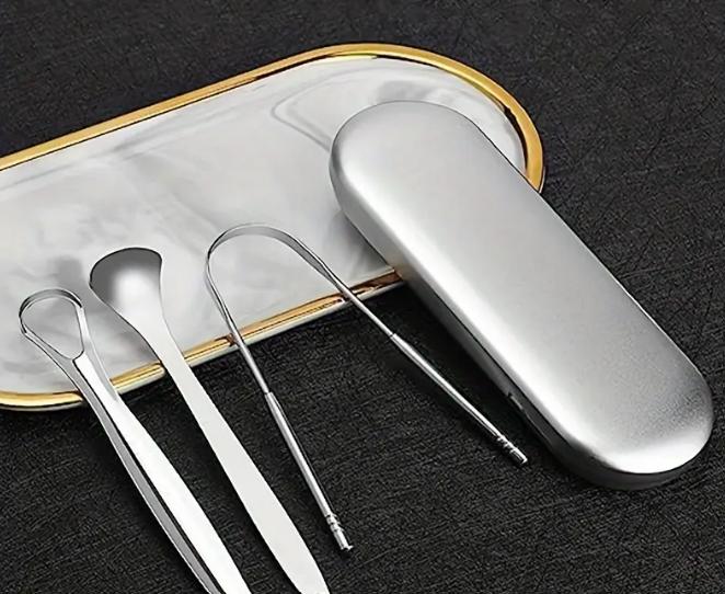Image du produit Sincare Zungenpflegeset, Zungenschaber (Racleur de langue, 3 x)