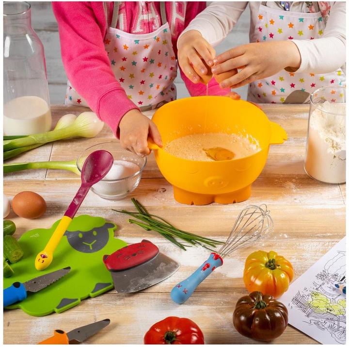 Actual product image Kuhn Rikon Children's Kitchen Cradle Knife Cat