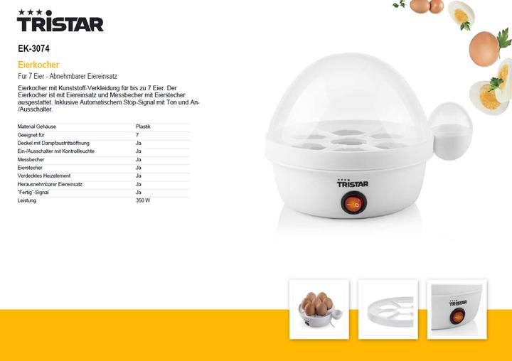 Produktbild Tristar Eierkocher