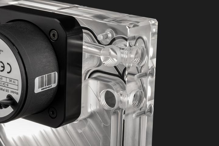 Actual product image EKWB EK-Quantum Kinetic3 FLT D5 PWM reservoir-pump combination - 92mm, D-RGB
