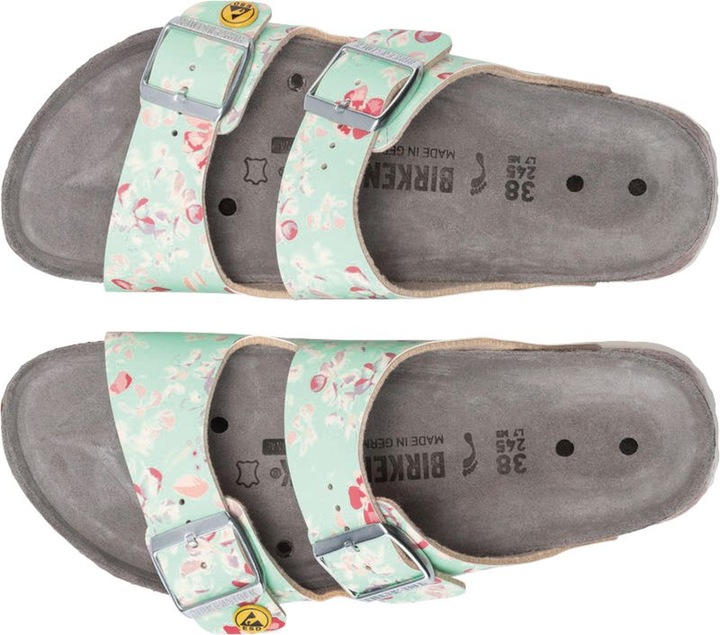 Immagine prodotto Birkenstock Sandalo Arizona ESD Gr.39 fiore campo menta Birko Flor IT 61340 (39)