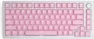 Actual product image Glorious GMMK ABS Doubleshot V2 UK Base Kit - pink