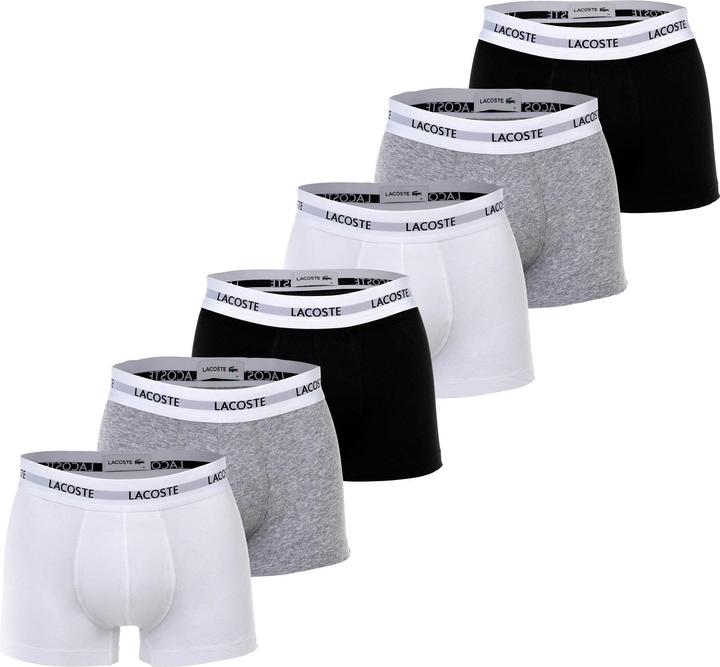Immagine prodotto Lacoste Pack De 6 Boxers Courts (XL, confezione da 6)