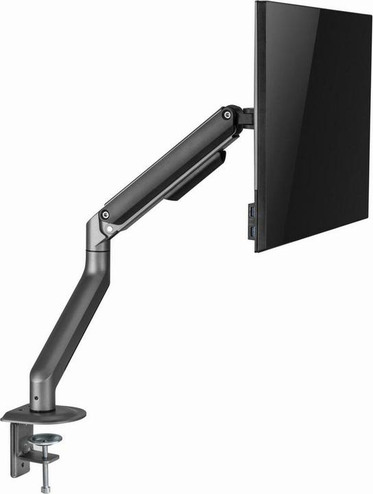 Actual product image Gembird Biurkowe ramię na monitor regulowane 17-32inch obciążenie do 9kg kolor szary (Table, 32", 9 kg)