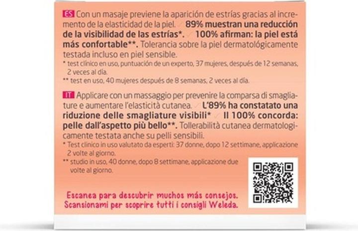 Actual product image Weleda Pregnancy growing butter