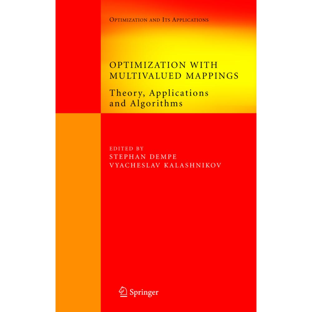 Optimization with Multivalued Mappings, Fachbücher von Stephan Dempe, Vyacheslav Kalashnikov