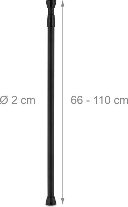 Actual product image Relaxdays Teleskopstange