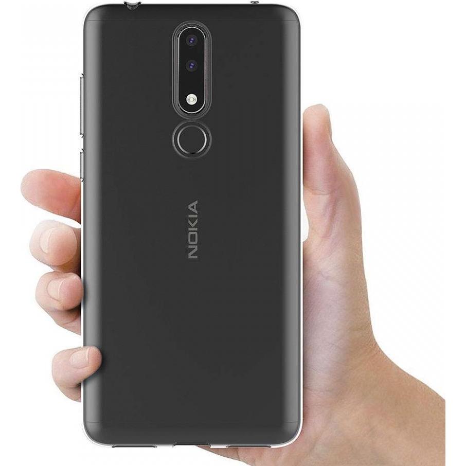 Thumbnail - Screenguard Nokia 3.1 Plus Flexible TPU Clear Case (Nokia 3.1 Plus), Smartphone Hülle, Transparent