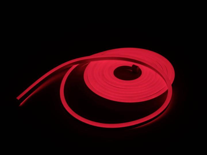 Actual product image Eurolite LED Neon Flex 24V 5m red Set (Red, 500 cm, Indoor)