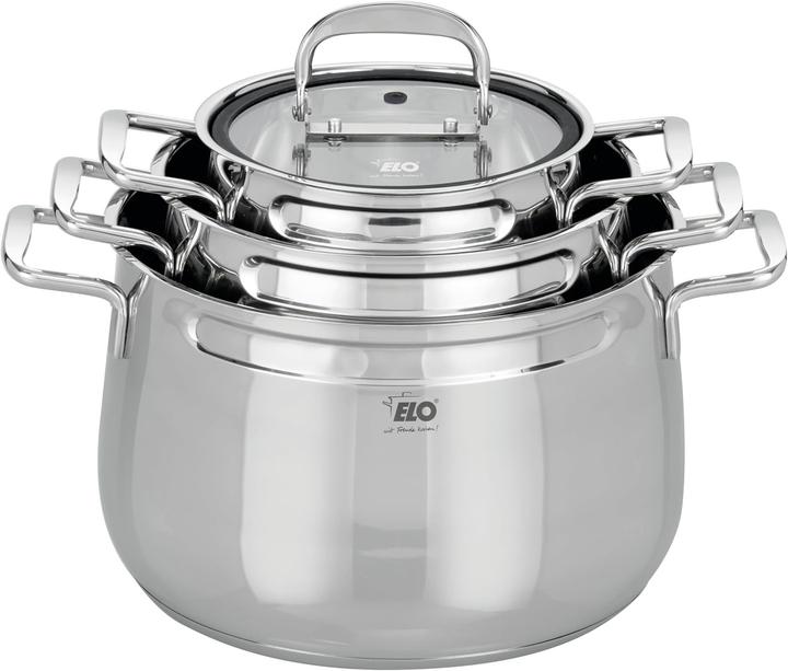 Actual product image ELO Stahlwaren Saucepan sets (Pan set + pot set, Stainless steel)
