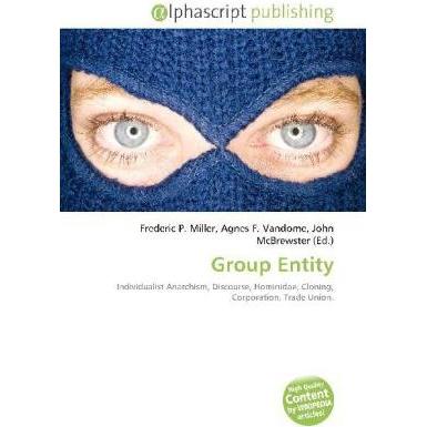 Group Entity, Fachbücher von Agnes F. Vandome, Frederic P. Miller, John McBrewster