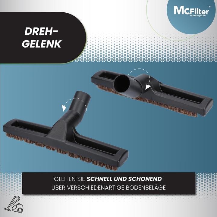 Actual product image Mc Filter Universal Hartbodendüse für Staubsauger