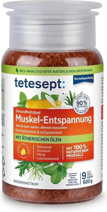 Actual product image Tetesept Muscle relaxation (Bath salts)