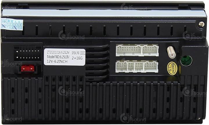 Productafbeelding JFSound Universelles Autoradio mit Android, GPS, Bluetooth, WiFi, DAB+, USB, HD-Touchscreen und Navigation