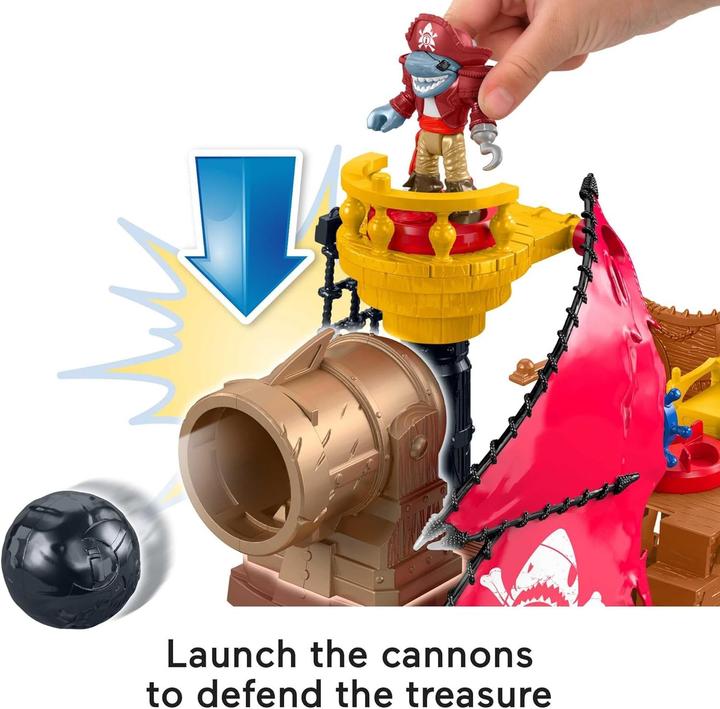 Produktbild Mattel Haimaul-Piratenschiff