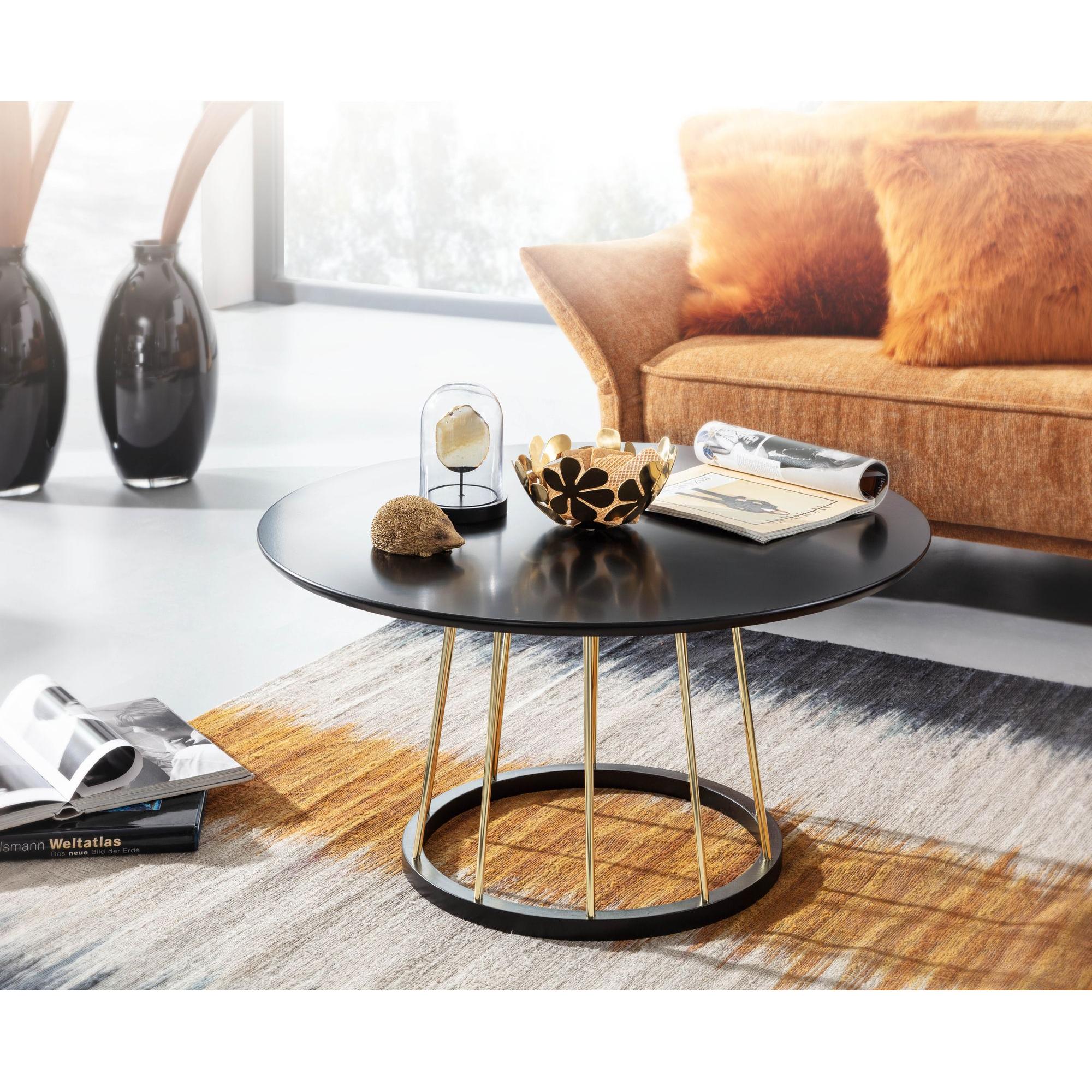 Thumbnail - FineBuy, Couchtisch + Beistelltisch, Lyn (Ø 80 x 42 cm)