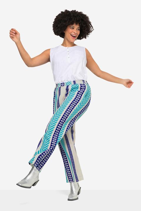 Produktbild Angel of Style Hose, Jacquard-Streifen, Elastikbund (50)
