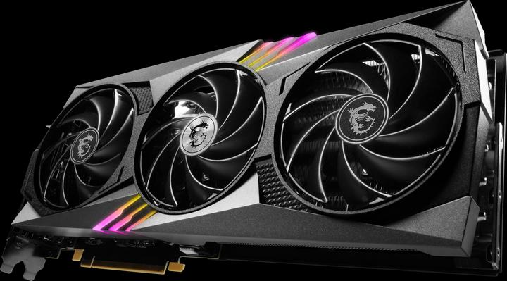Actual product image MSI GeForce RTX 4070 GAMING X TRIO (12 GB)
