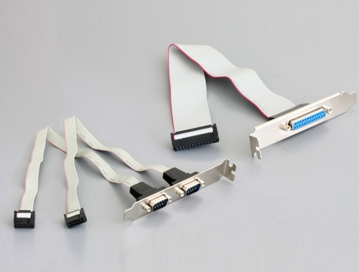 Produktbild Delock 95232 - Mini PCIe I/O PCIe Full Size 2x Seriell RS-232, 1x Parallel