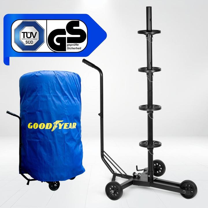 Actual product image Goodyear Rim tree trolley