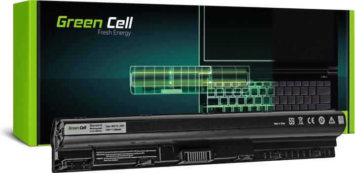 Produktbild GreenCell DE77 - Akku - DELL - Inspiron 14 3451 - 15 3555 3558 5551 5552 5555 5558 - 17 57 (4 Zellen, 2200 mAh)