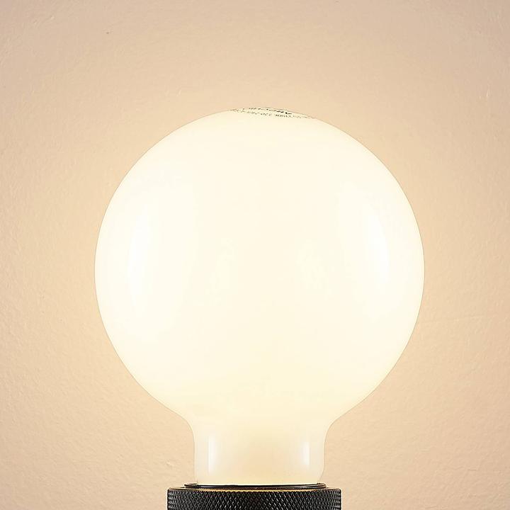 Actual product image Arcchio LED lamp E27 4W 2.700K G95 Globe, dimmable, opal (E27, 470 lm, 1 x)